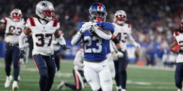 Patriots cierran la pretemporada con dura derrota ante Giants