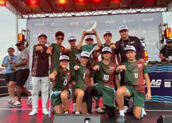 México gana el Campeonato NFL Flag División Internacional