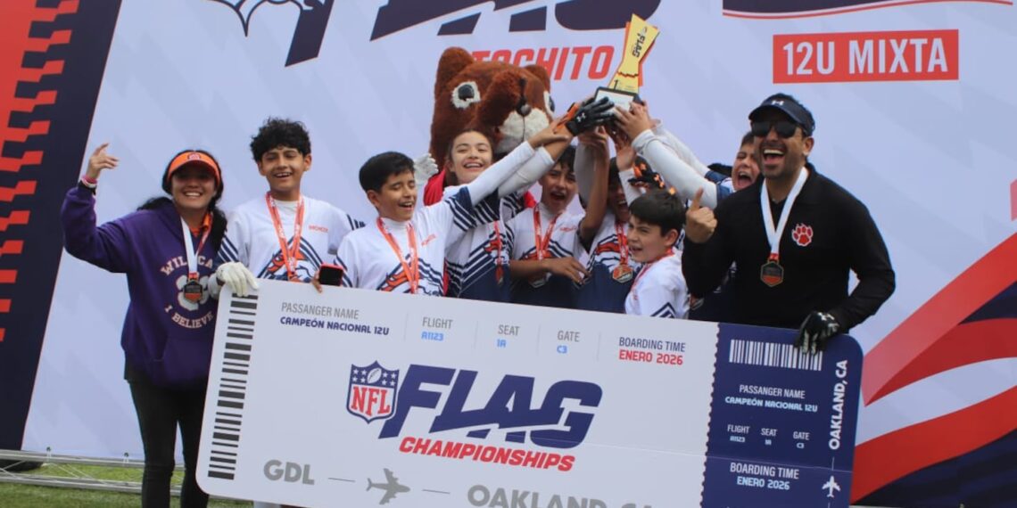 Morelos llevará la bandera de México al NFL Flag International Championships 2026