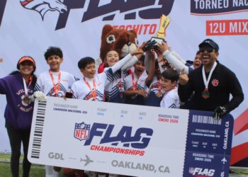 Morelos llevará la bandera de México al NFL Flag International Championships 2026